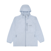 (W) Montbell Wind Blast Hooded Jacket Light Blue