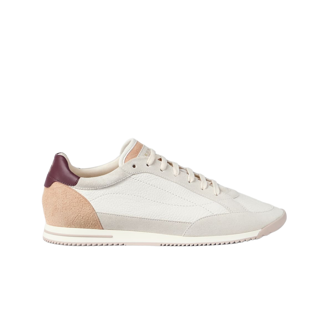 MZUKOKA348-CXM48 Brunello Cucinelli Deerskin and Suede Sneakers Panama