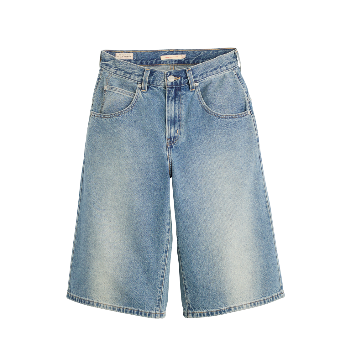 리바이스 슈퍼 배기 쇼츠 미디엄 인디고(Levi's Super Baggy Shorts Midium Indigo)
