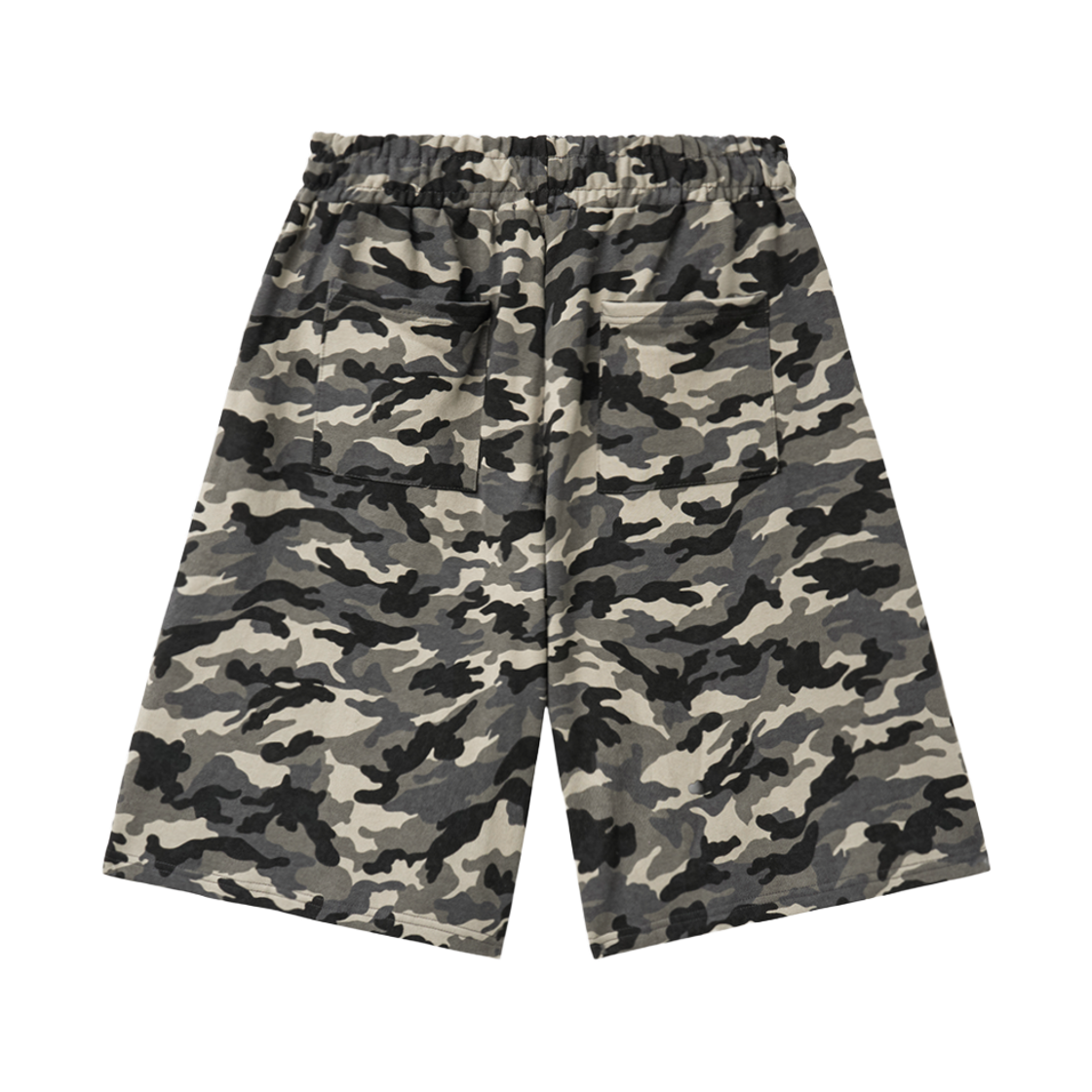 슬릭글로우 멀티 카모 버뮤다 스웨트 팬츠 카키(SLEEKGLOW Multi Camouflage Bermuda Sweatpants Khaki) - 2