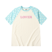 [KREAM 단독] AMOU Lover Reglan T-Shirts Sky Blue
