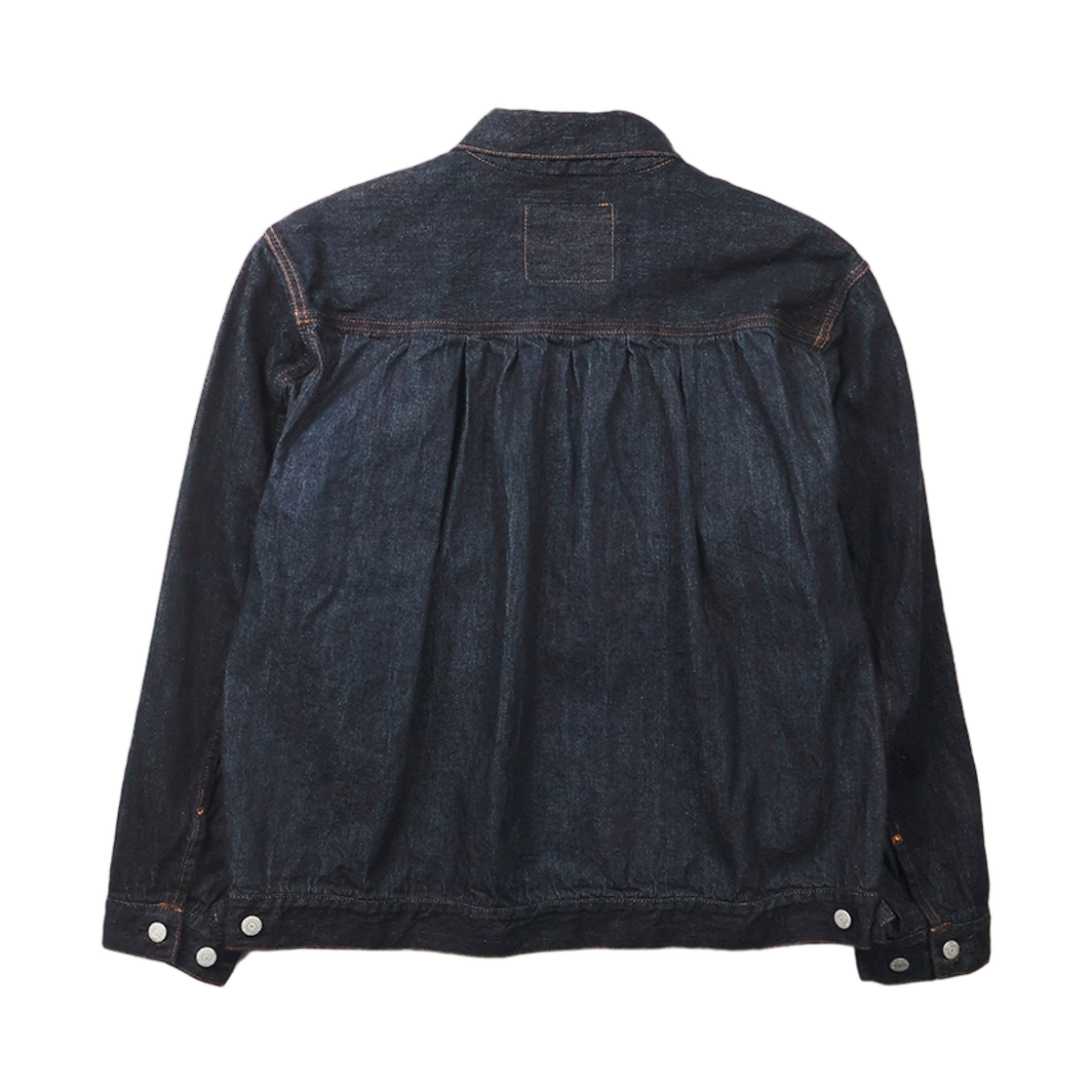 풀카운트 x 후미토 간류 와토 플리츠 세컨드 자켓 다크 인디고(Fullcount x Fumito Ganryu Watteau Pleats 2nd Jacket Dark Indigo) - 2