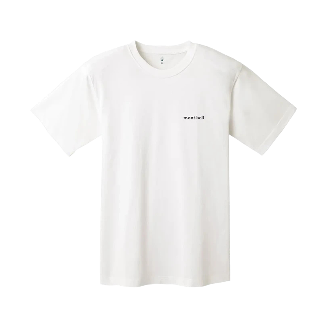 몽벨 페어 스킨 코튼 아일랜드 마운틴 티셔츠 화이트(Montbell Pear Skin Cotton Island Mountain T-Shirt White) - 1