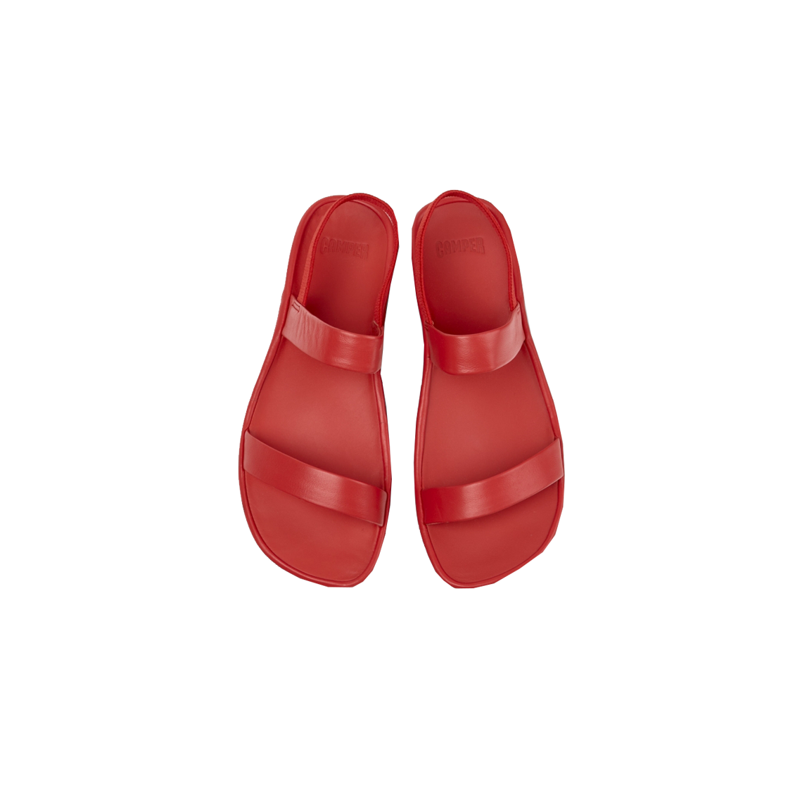 캠퍼 여성 라이트 이슬라 샌들 레드(Camper Women Right Isla Sandal Red) - 3