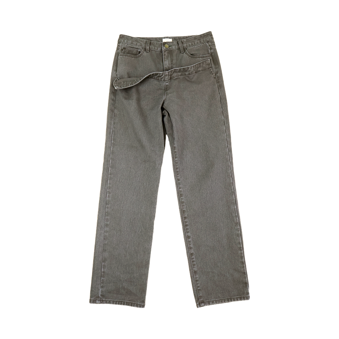 키코지 컷 오프 플랩 레이어드 팬츠(kikozy Cut-off Flap Layered Pants) - 1