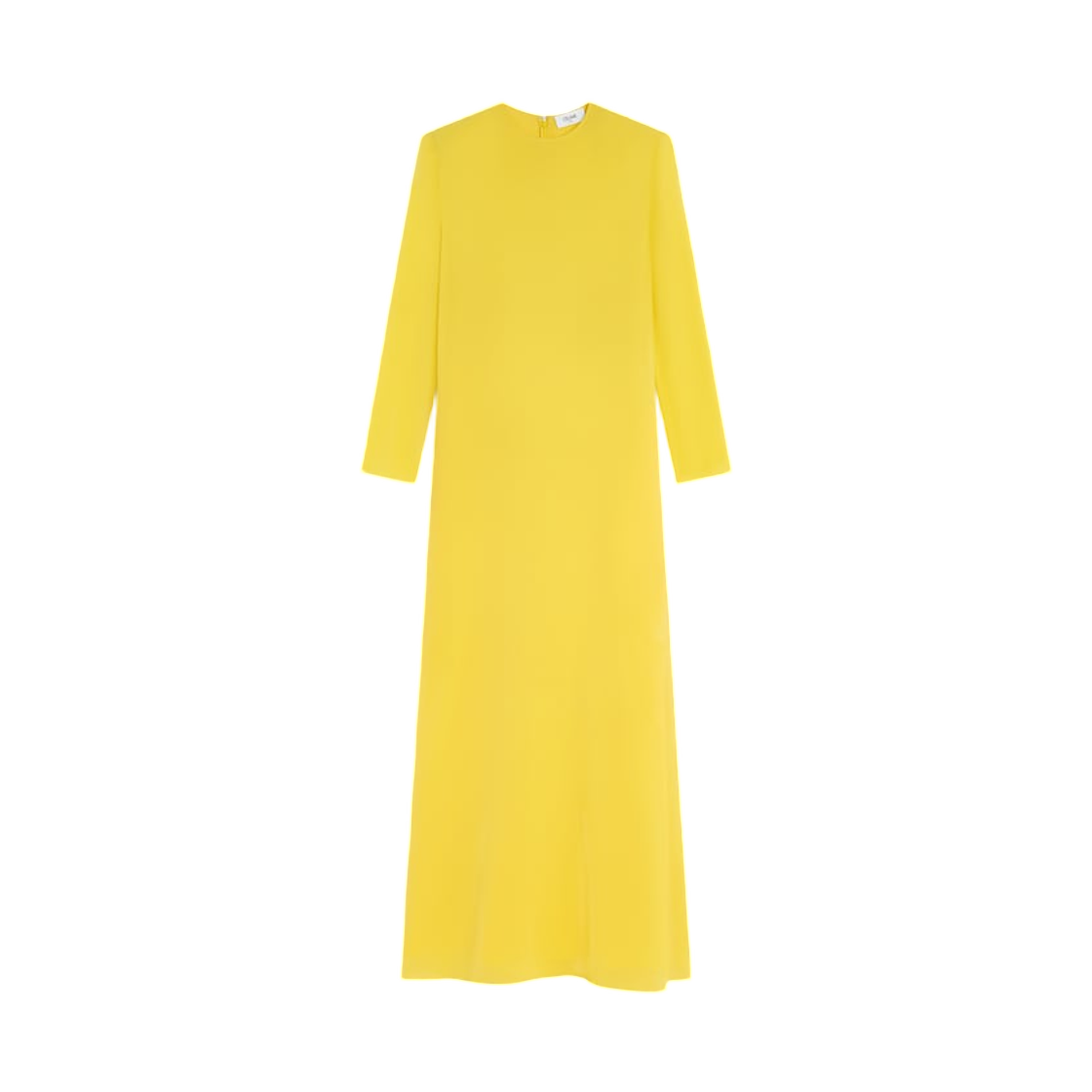 RR0HT0T49-11MA (W) Celine Dress in Silk Georgette Mimosa
