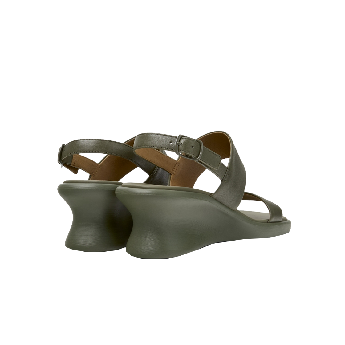 캠퍼 여성 루이스 샌들 샌들 카키(Camper Women Louise Sandal Sandal Khaki) - 4
