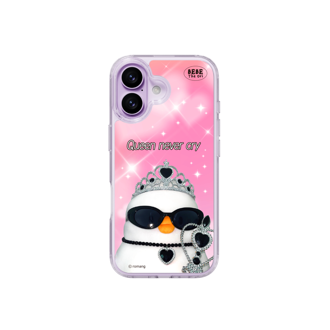 에스엘비에스 베베더오리 퀸 클리어 마그넷 케이스 for iPhone17 Series(SLBS BEBE DE ORI Queen Clear Magnet Case for iPhone 17 Series) - 2