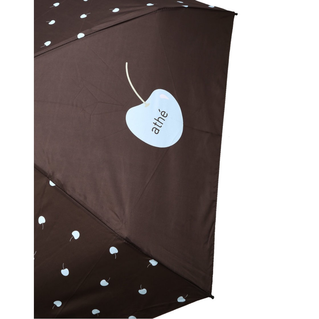 아떼 바네사브루노 액세사리 체리 5단 양우산 AAUM6E807W2 브라운(Athe Vanessabruno Acc Cherry 5-Fold Compact Umbrella  Normal Brown) - 4