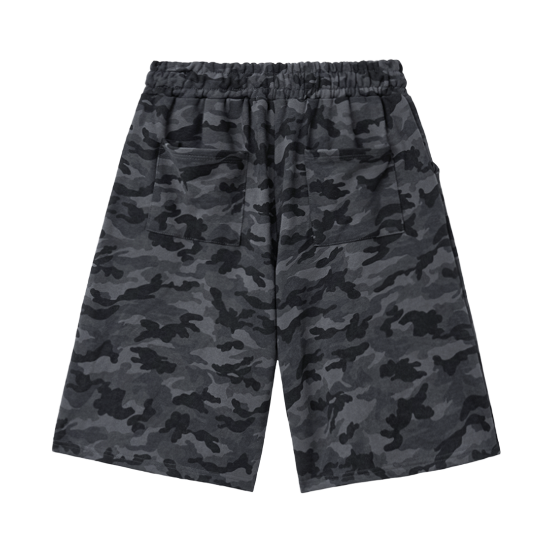 슬릭글로우 멀티 카모 버뮤다 스웨트 팬츠 차콜(SLEEKGLOW Multi Camouflage Bermuda Sweatpants Charcoal) - 2