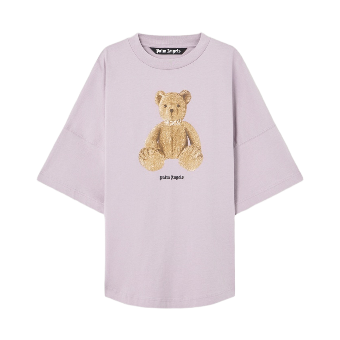 팜엔젤스 베어 오버 티셔츠 - 라일락 브라운(Palm Angels Bear Over Tee - Lilac Brown) - 1