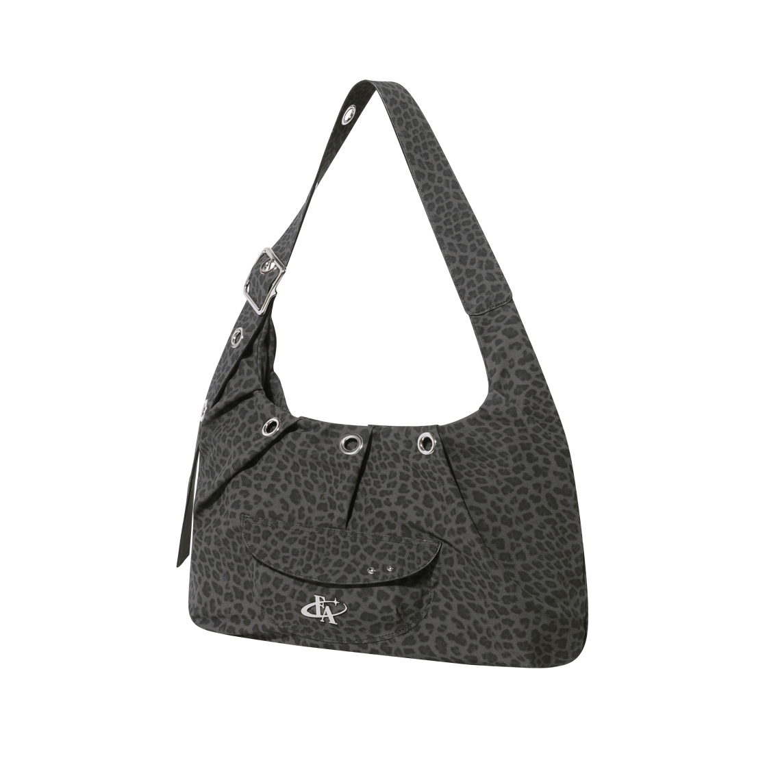포어필 캐리 올 라지 호보백 레오파트 블랙(For Appeal Carry All Large Hobo Bag Leopard Black) - 2