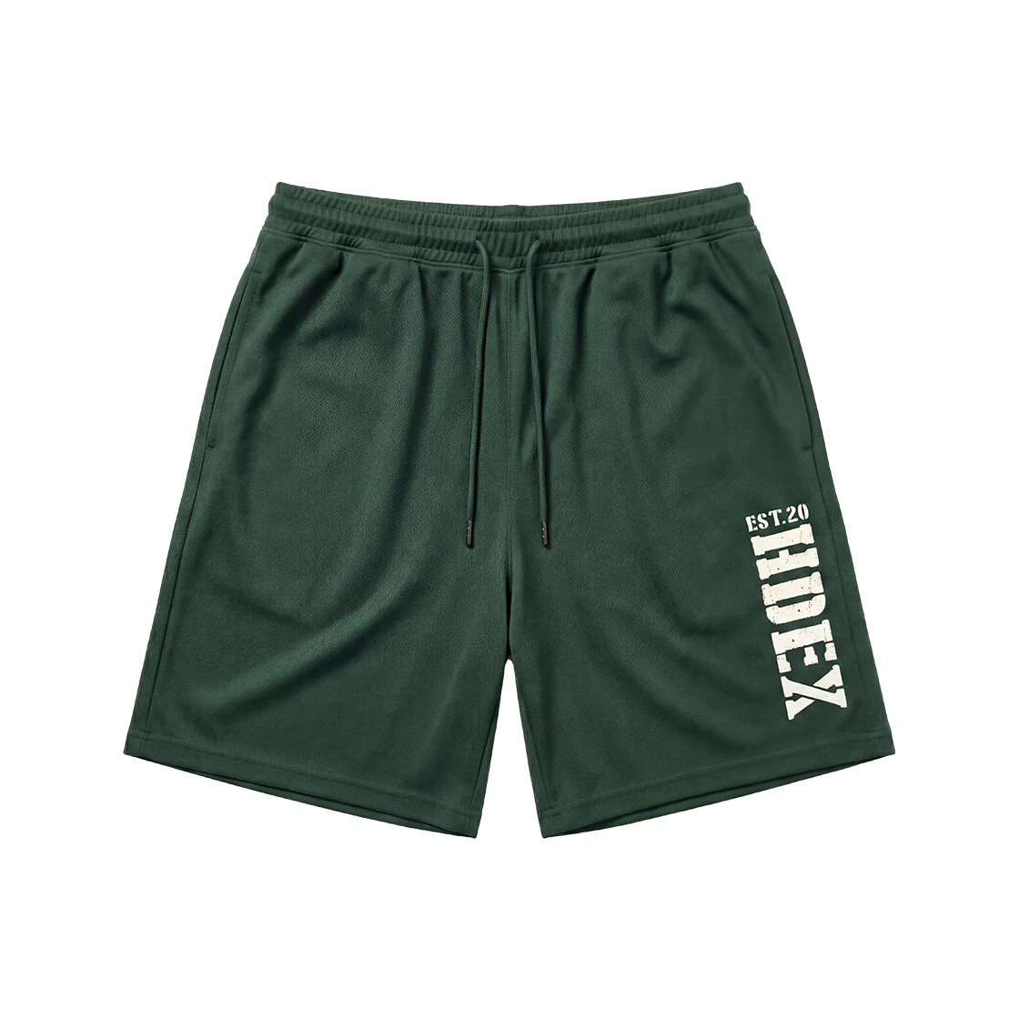H251MLRHP030GR HDEX Classic Pintuck Mesh Shorts Green