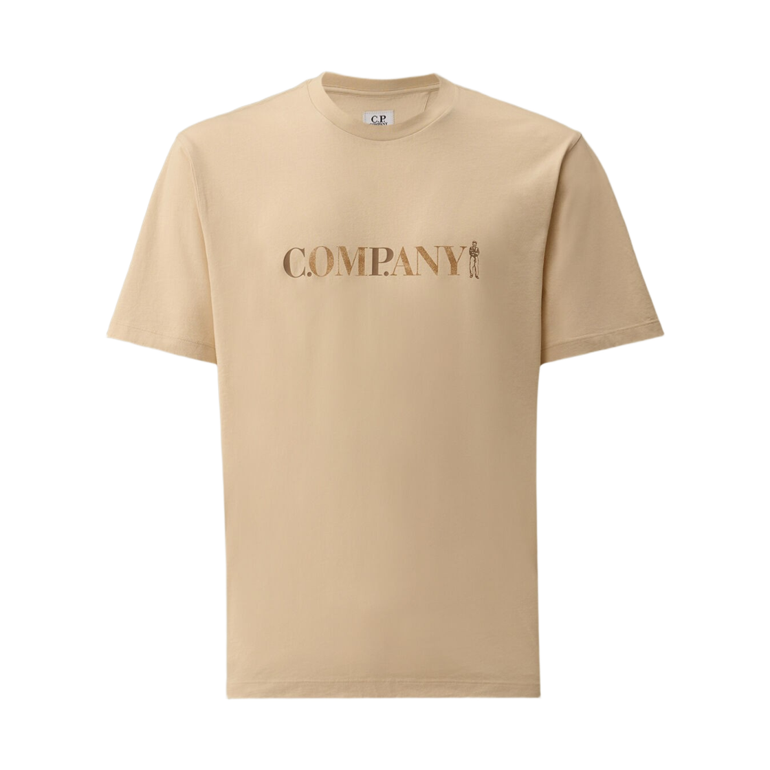 20CMTS085A005100W114 C.P. Company 30/1 Jersey Short Sleeve Chest Logo T-Shirt Frozen Dew White - 26SS