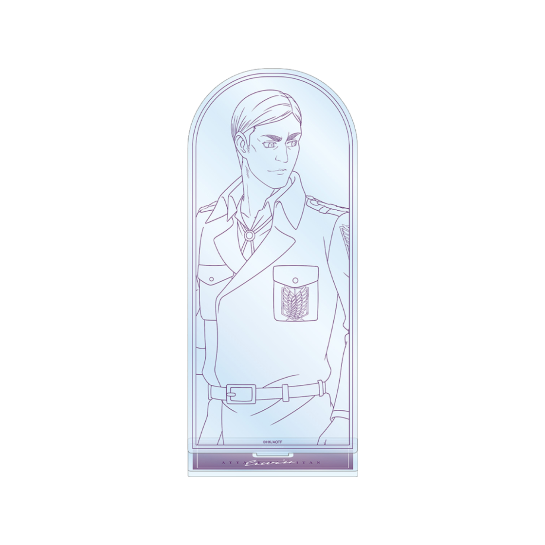 애니모어 진격의 거인 엘빈 겨울의 걸음 선화 BIG 아크릴 스탠드(Animore Attack on Titan Erwin Step Of Winter Line Art Big Acrylic Stand)