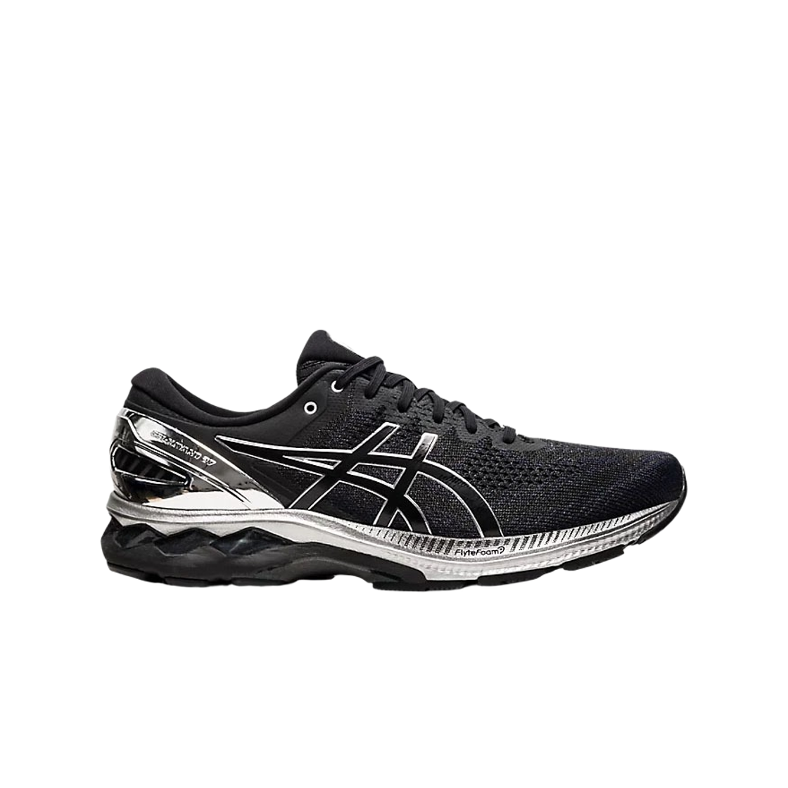 1011B158-001 Asics Gel Kayano 14 Black Pure Silver