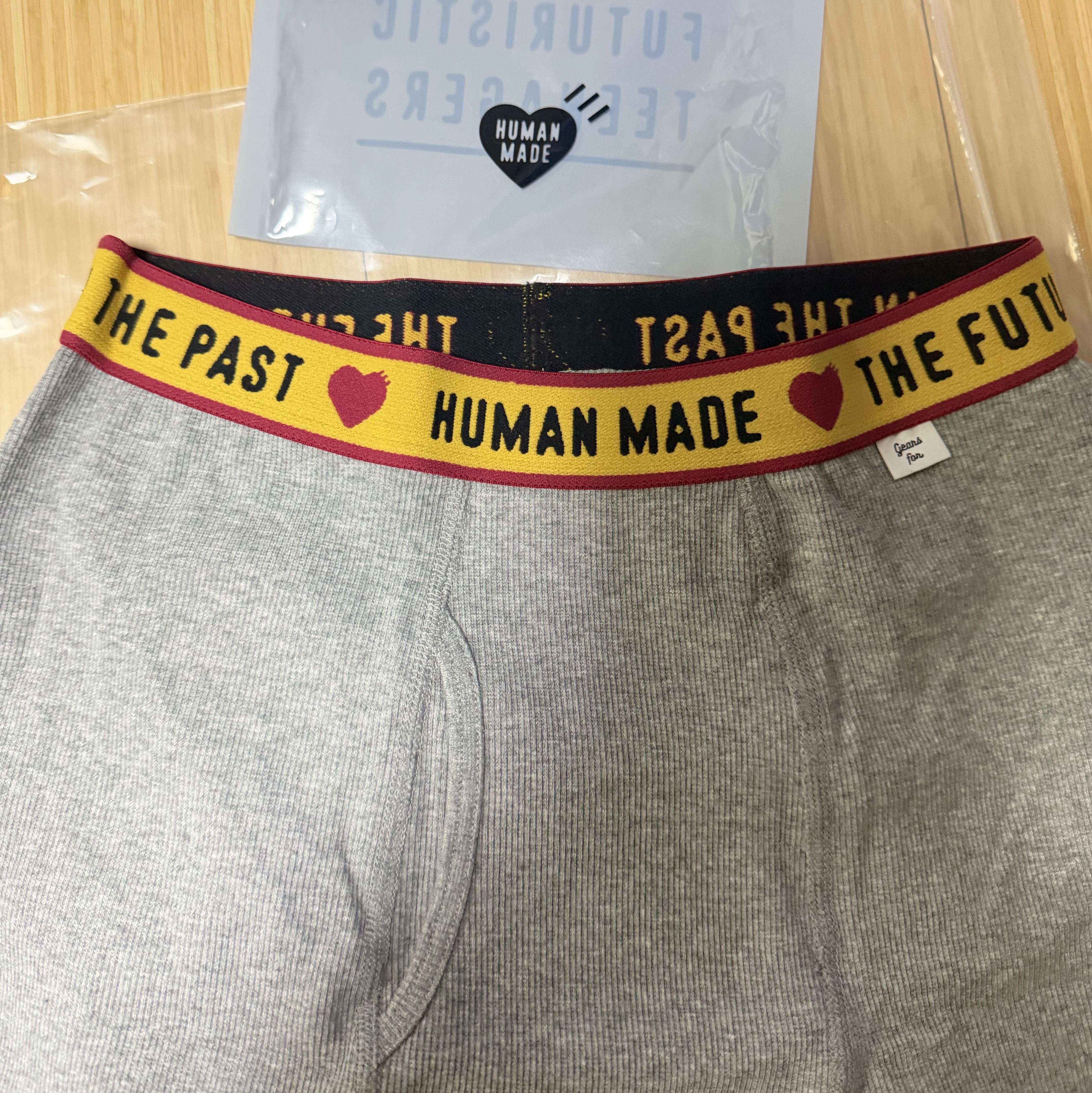 Human made Boxer Brief Grey 착용 스타일