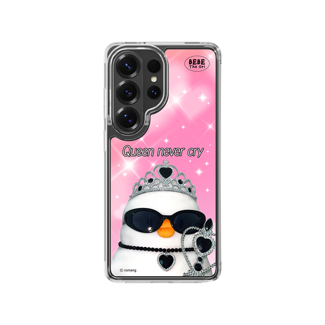 에스엘비에스 베베더오리 퀸 클리어 마그넷 케이스 for Galaxy S26 Series(SLBS BEBE DE ORI Queen Clear Magnet Case for Galaxy S26 Series) - 3