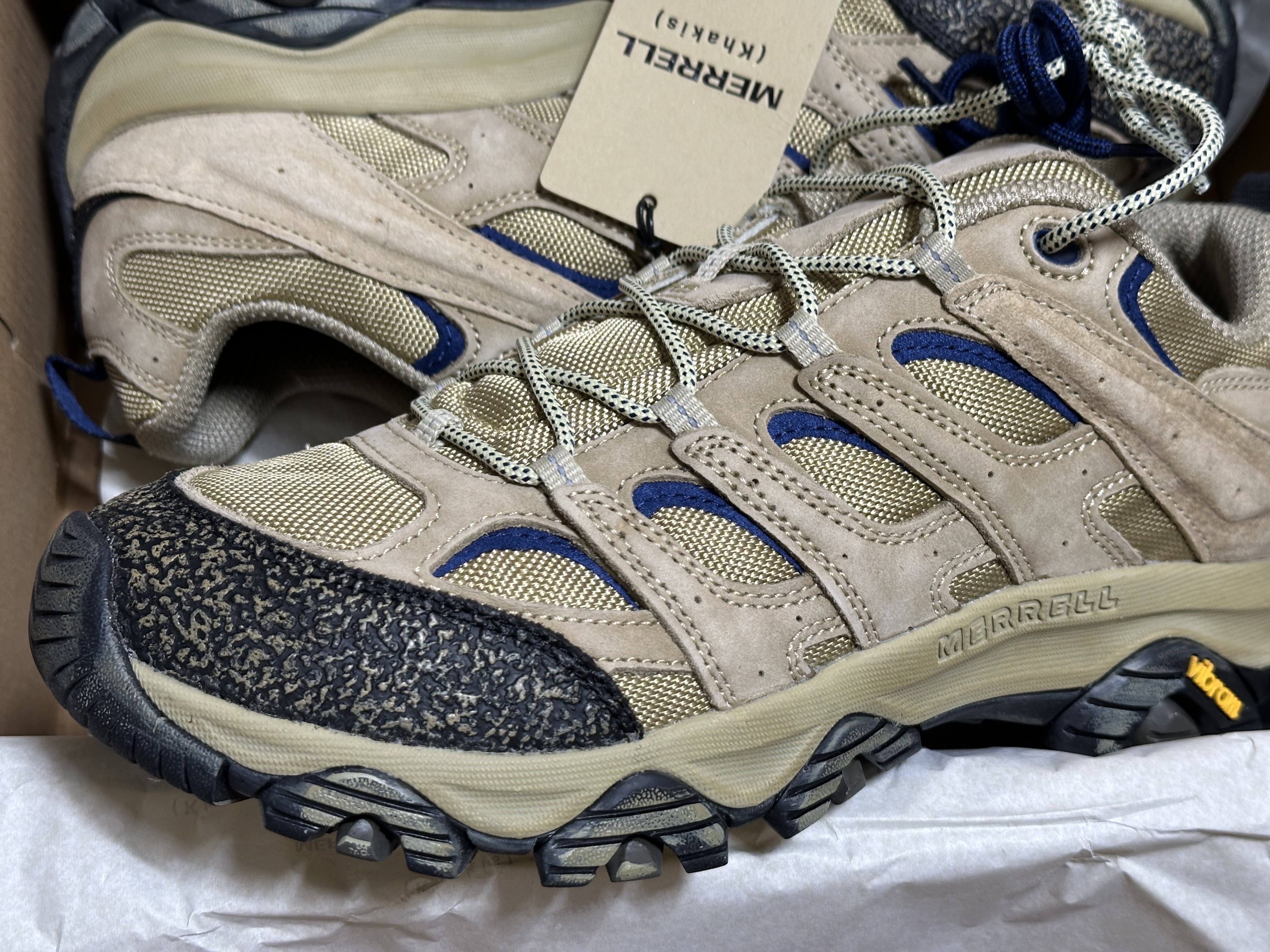 Merrell x Khakis Moab 3 Khaki 착용 스타일 - 2