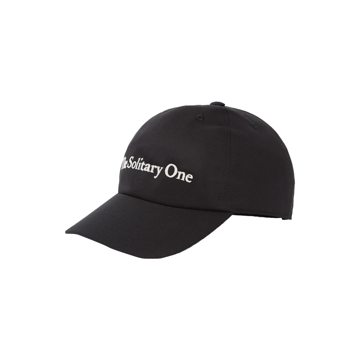 [오프라인 전용] 앤 드뮐미스터 Tem 베이스볼 캡 "The Solitary One" 자수 블랙 - 26SS([오프라인 전용] Ann Demeulemeester Tem Baseball Cap With "The Solitary One" Embroidery Black - 26SS) - 2