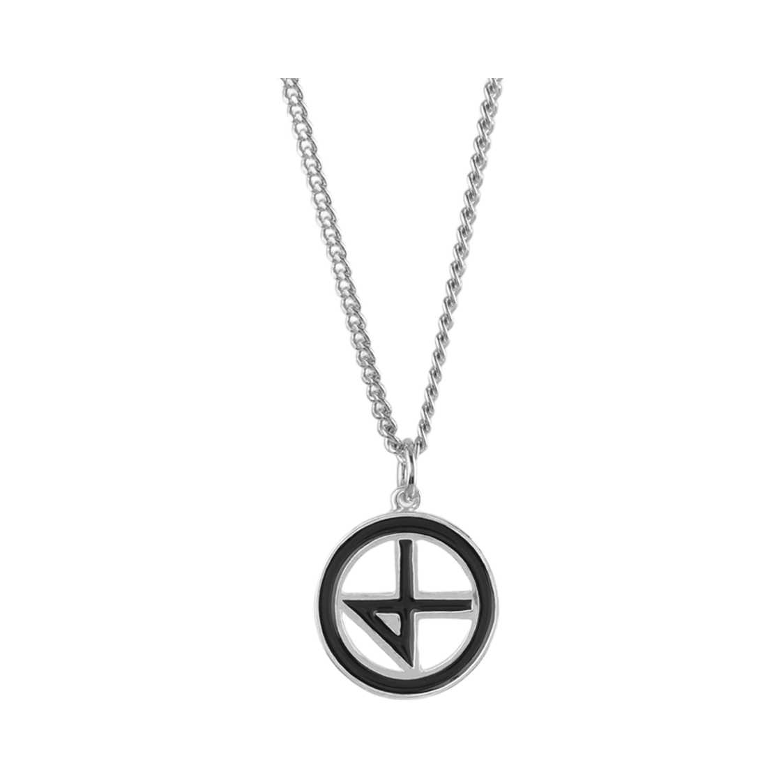 논논 에폭시 컴퍼스 넥클리스