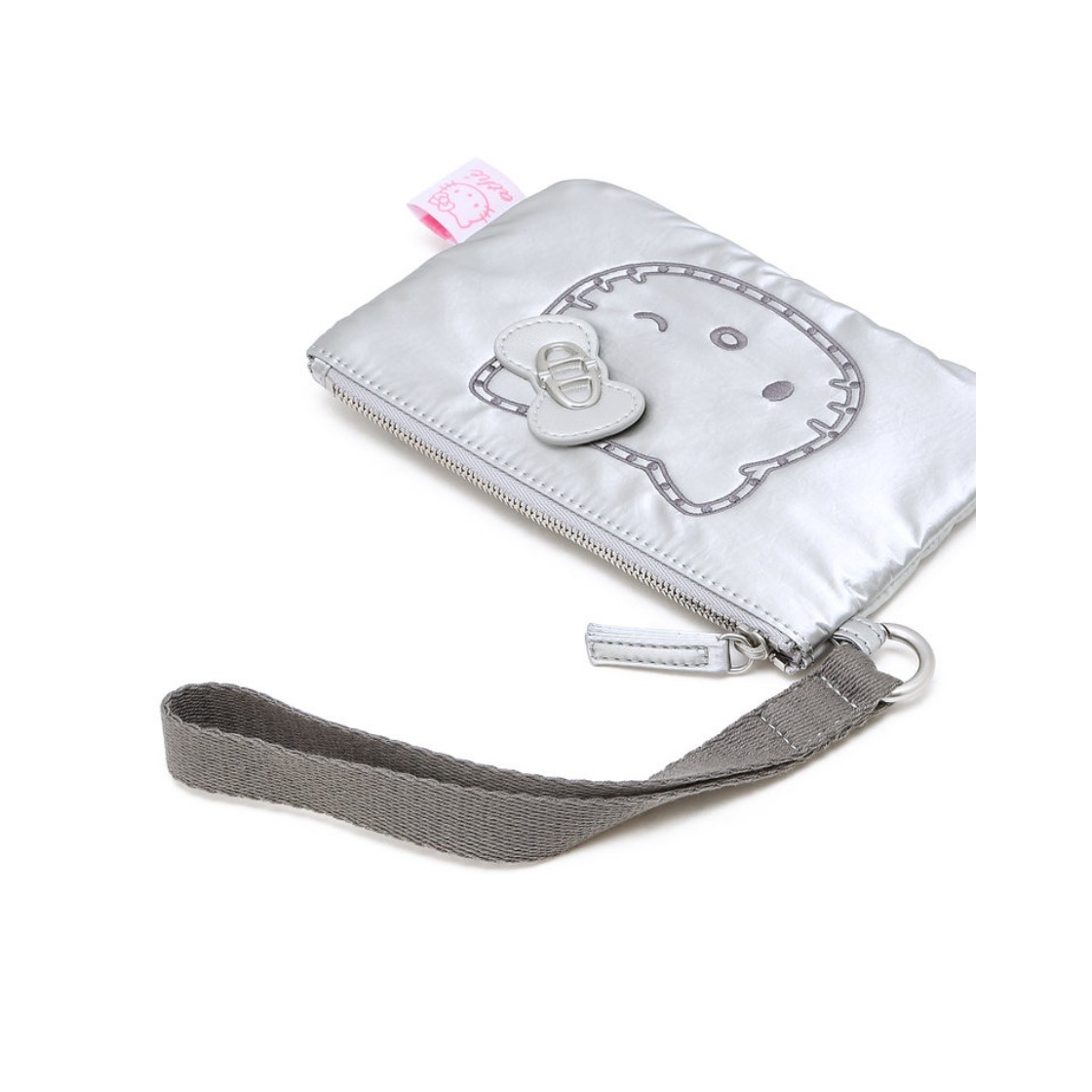 아떼 바네사브루노 액세사리 헬로 키티 x 아떼 터드 실버 르봉 파우치 AAWA6E004SV(Athe Vanessabruno Acc Hello Kitty X Athe Studded Silver Le Bon Pouch  Silver) - 6