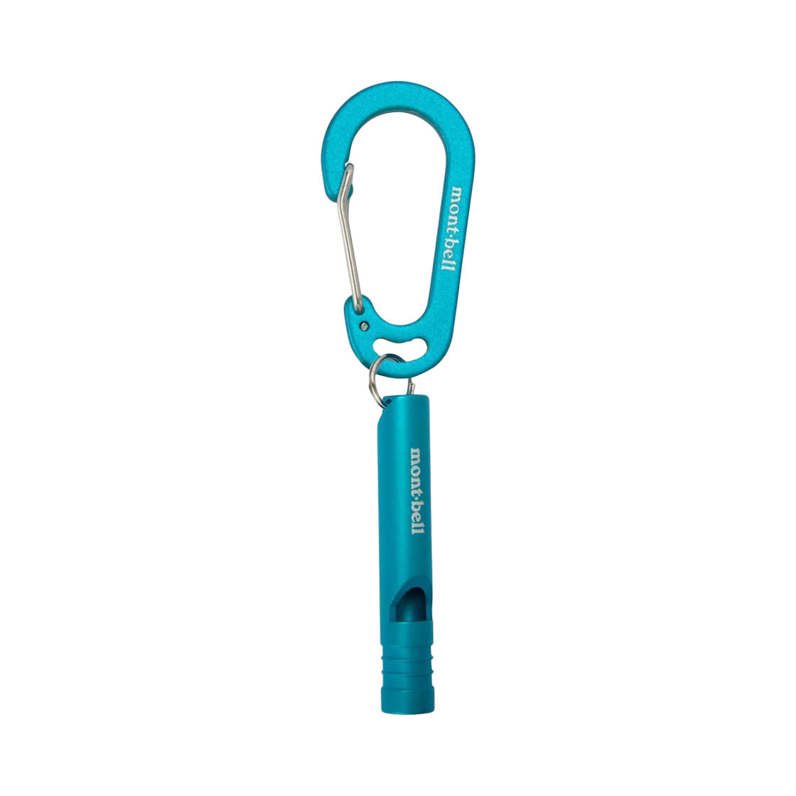 1124946 Montbell Aluminum Whistle S Cyan Blue
