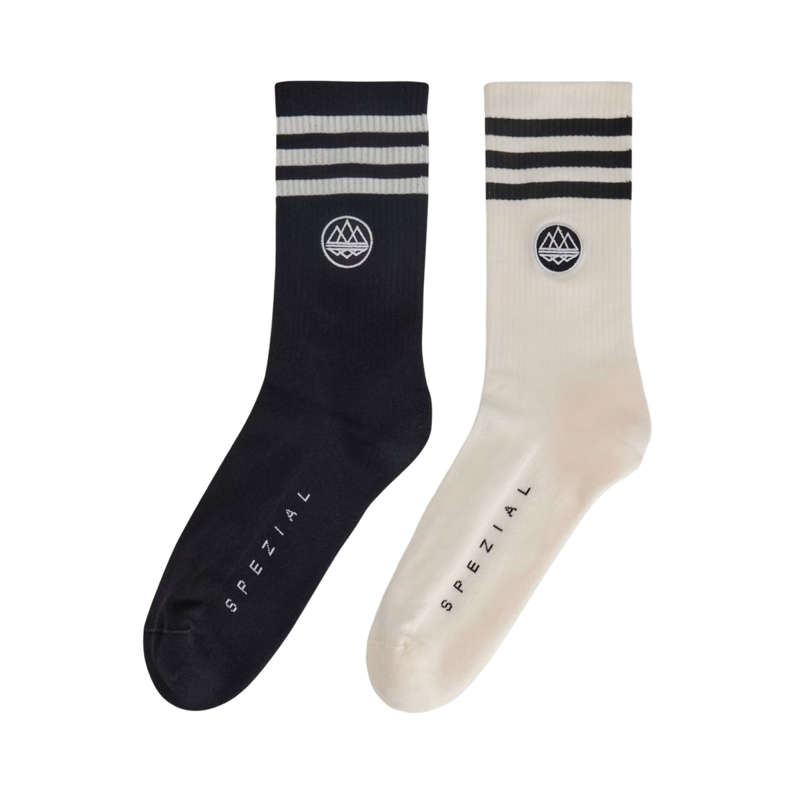 KR4608 Adidas Statement Ankle Socks Chalk White Black