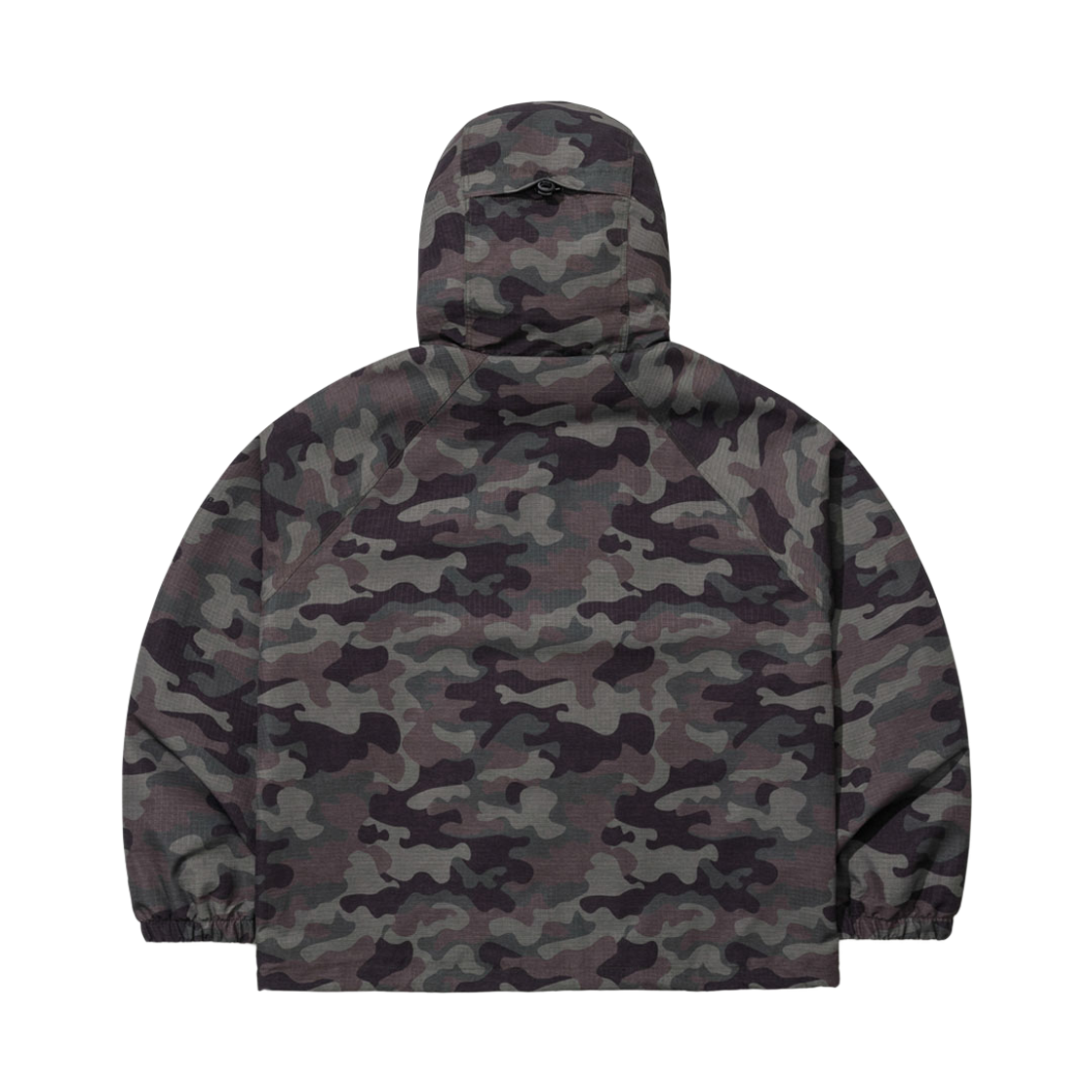 큐마일 322 후디드 라그랑 집업 자켓 그린 카모(qmile® 322 Hooded Raglan Zip Jacket Green Camo) - 2
