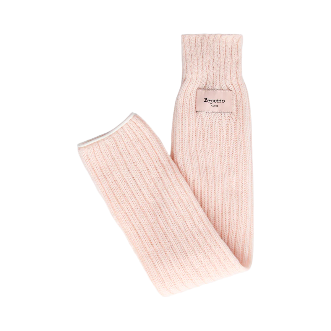 (W) 레페토 로고 레그 워머 페탈 핑크((W) Repetto Logo Legwarmers Petal Pink)