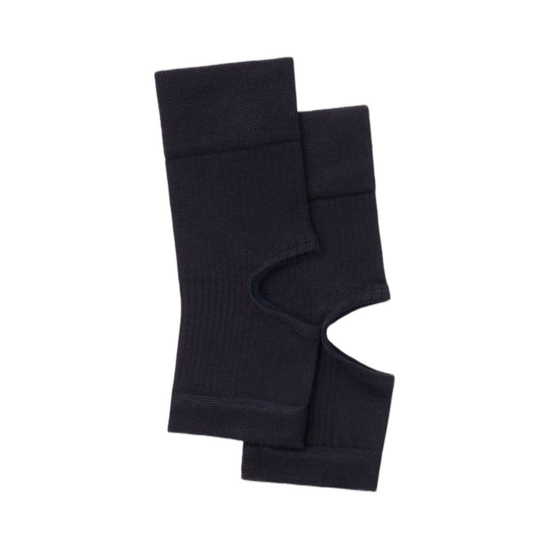 르메르 컷 아웃 립 게이터 스트레치 비스코스 실크 미드나잇(Lemaire Cut Out Rib Gaiters in Stretch Viscose Silk Midnight) - 1