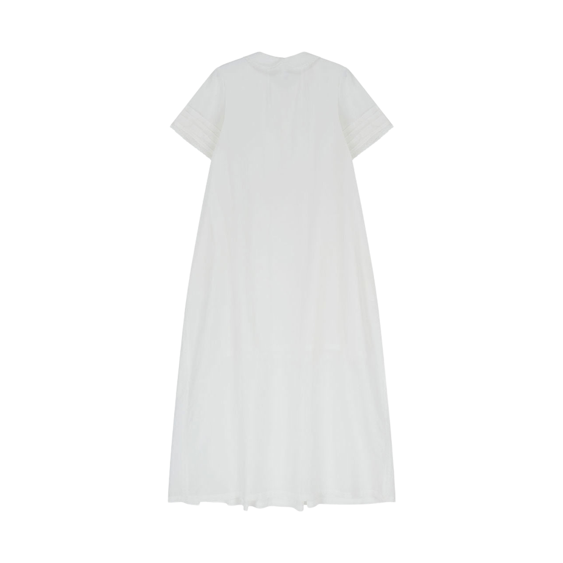 비자비 엠브로이더드 레이스 트림 코튼 드레스 화이트(VIS A VIS Embroidered Lace Trim Cotton Dress White) - 2