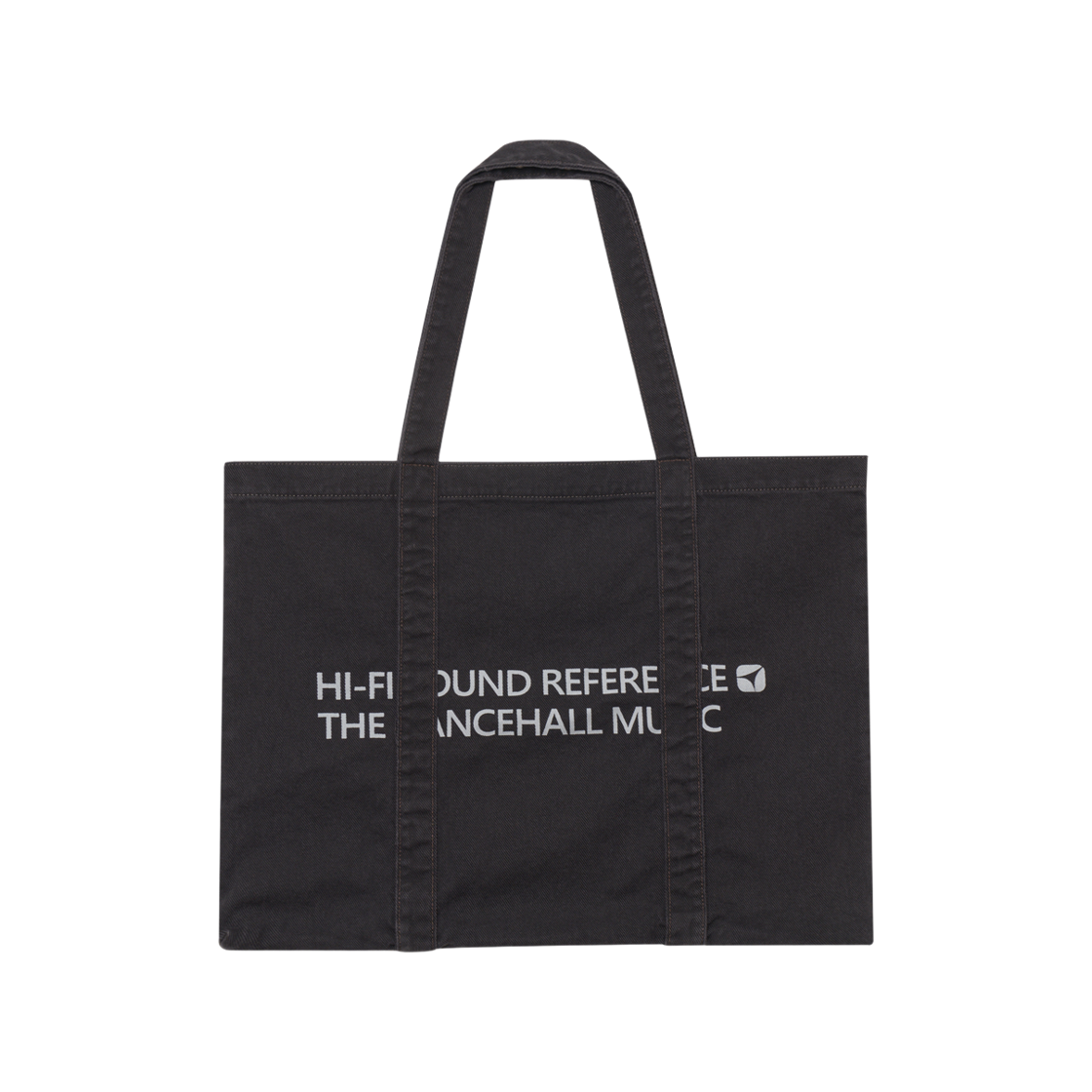 하이파이 사운드 레퍼런스 댄스홀 토드 백 챠콜(Hifi Sound Reference Dancehall Tote Bag Charcoal)