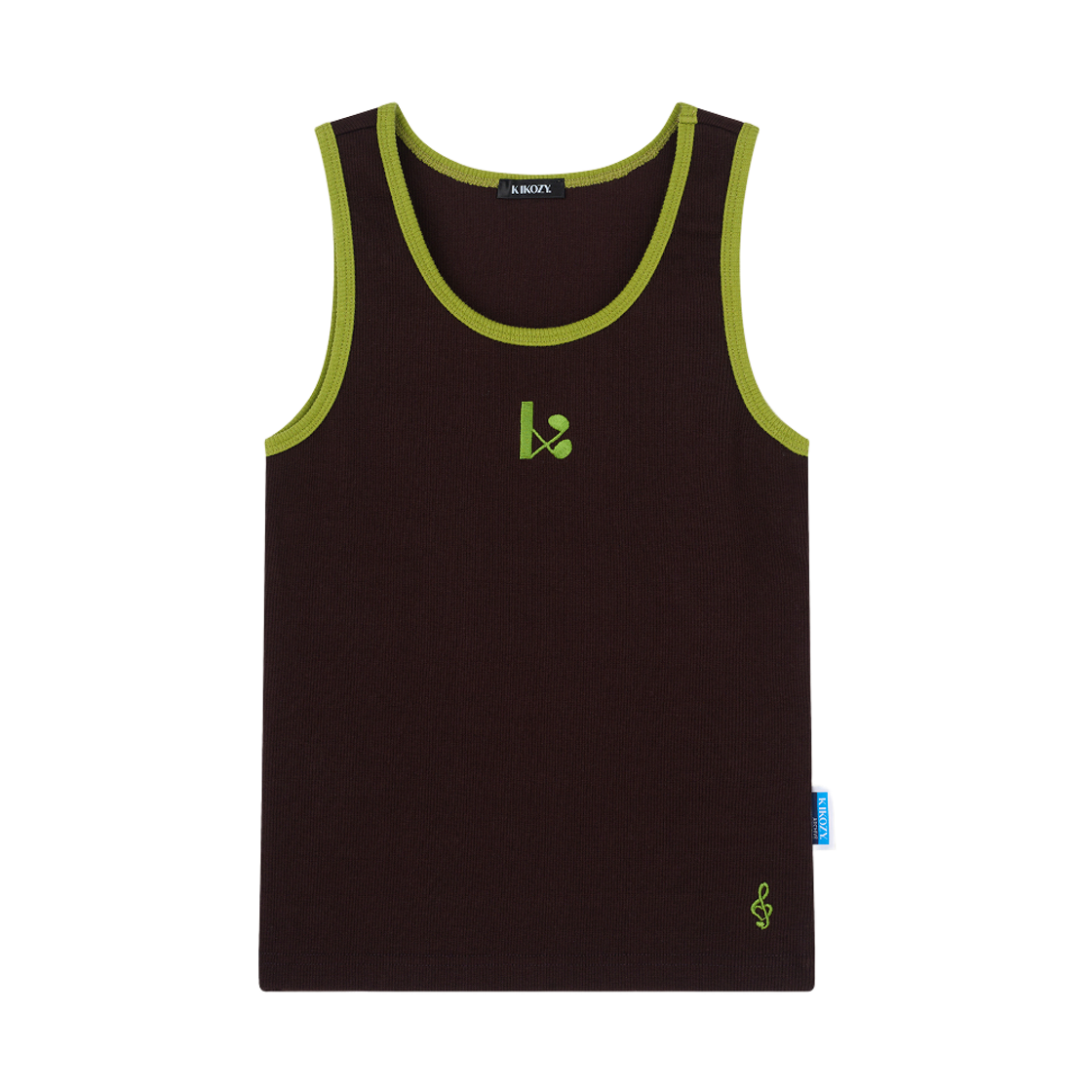 34414 Kikozy Dual Rhythm Tank Brown
