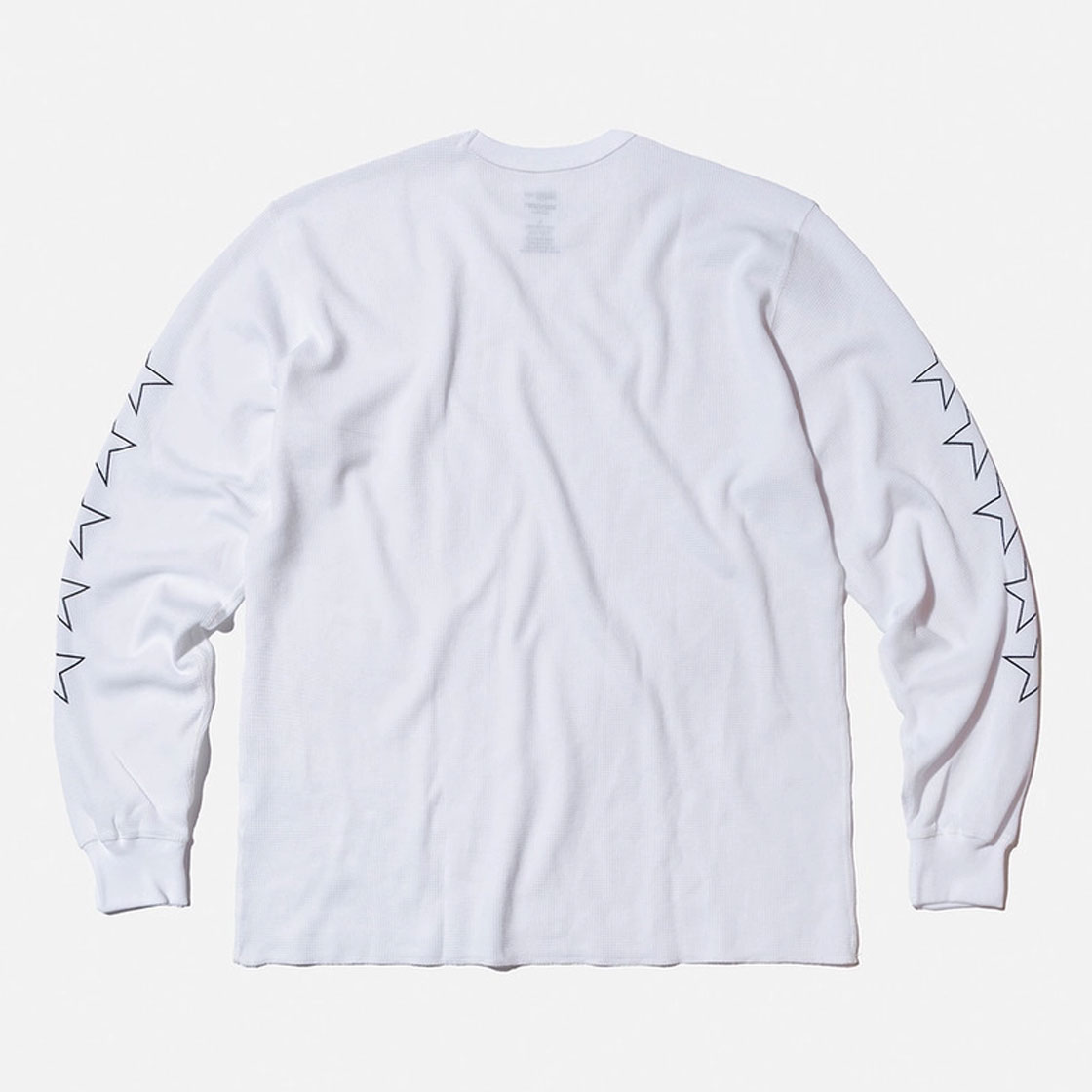 벤슨 레더 5 스타 롱 슬리브 와플 티셔츠 / 화이트(Vanson Leathers 5 Star Long Sleeve Waffle T-shirt / White) - 2