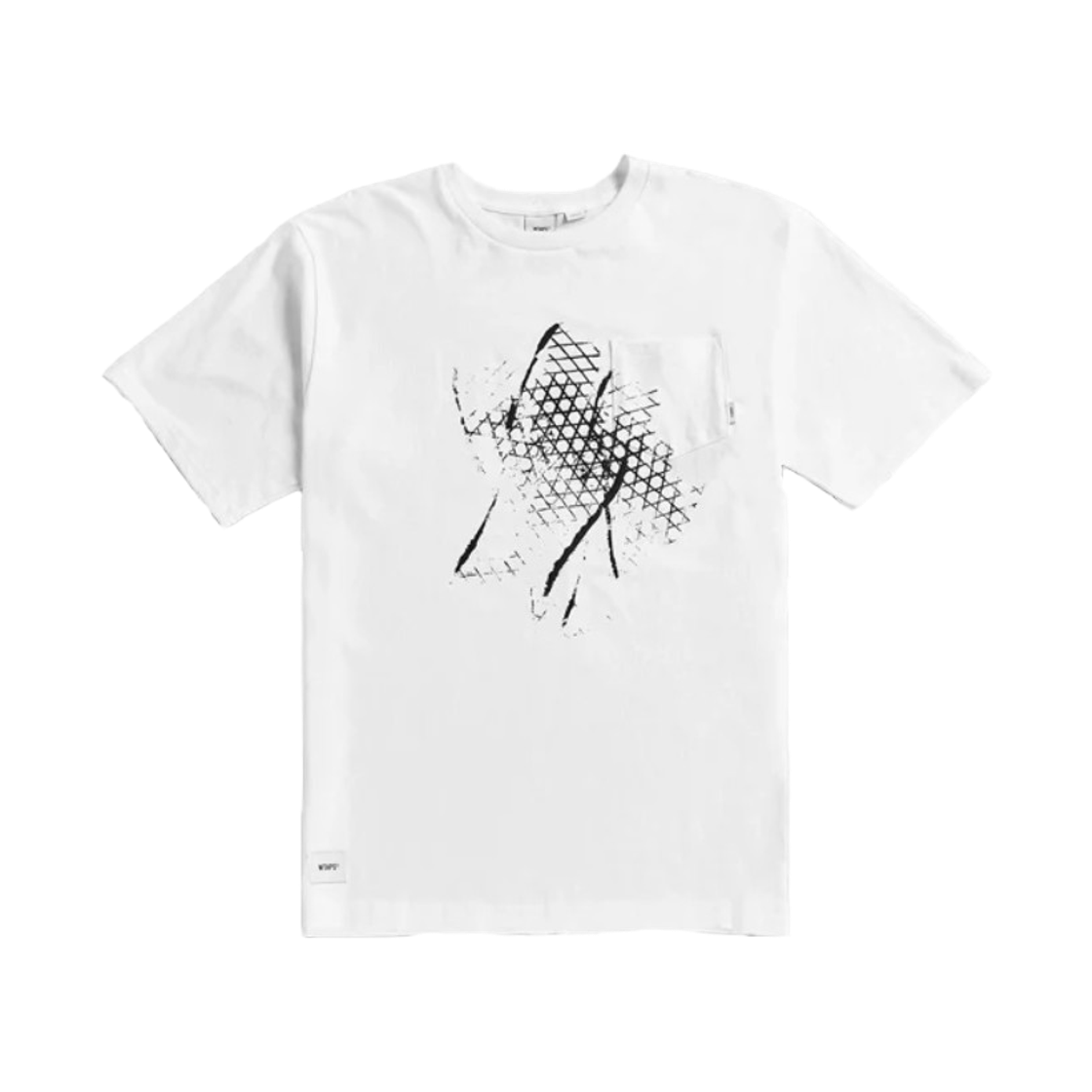반스 볼트 x 더블탭스 숏슬리브 티셔츠 화이트(Vans Vault x WTAPS Short Sleeve T-Shirt White)