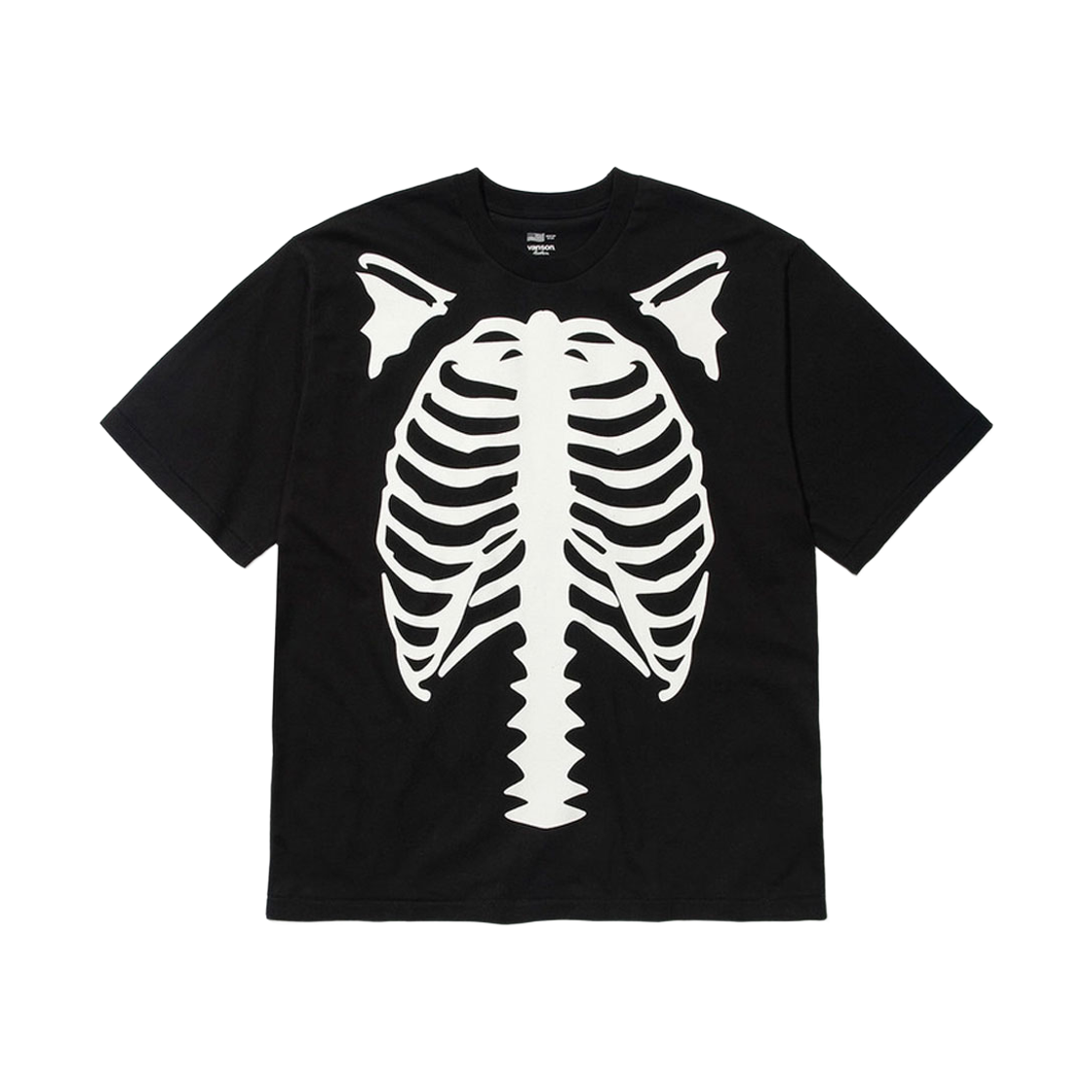 벤슨 레더 오리지날 본 티셔츠 / 블랙(Vanson Leathers Original Bone T-shirt / Black)