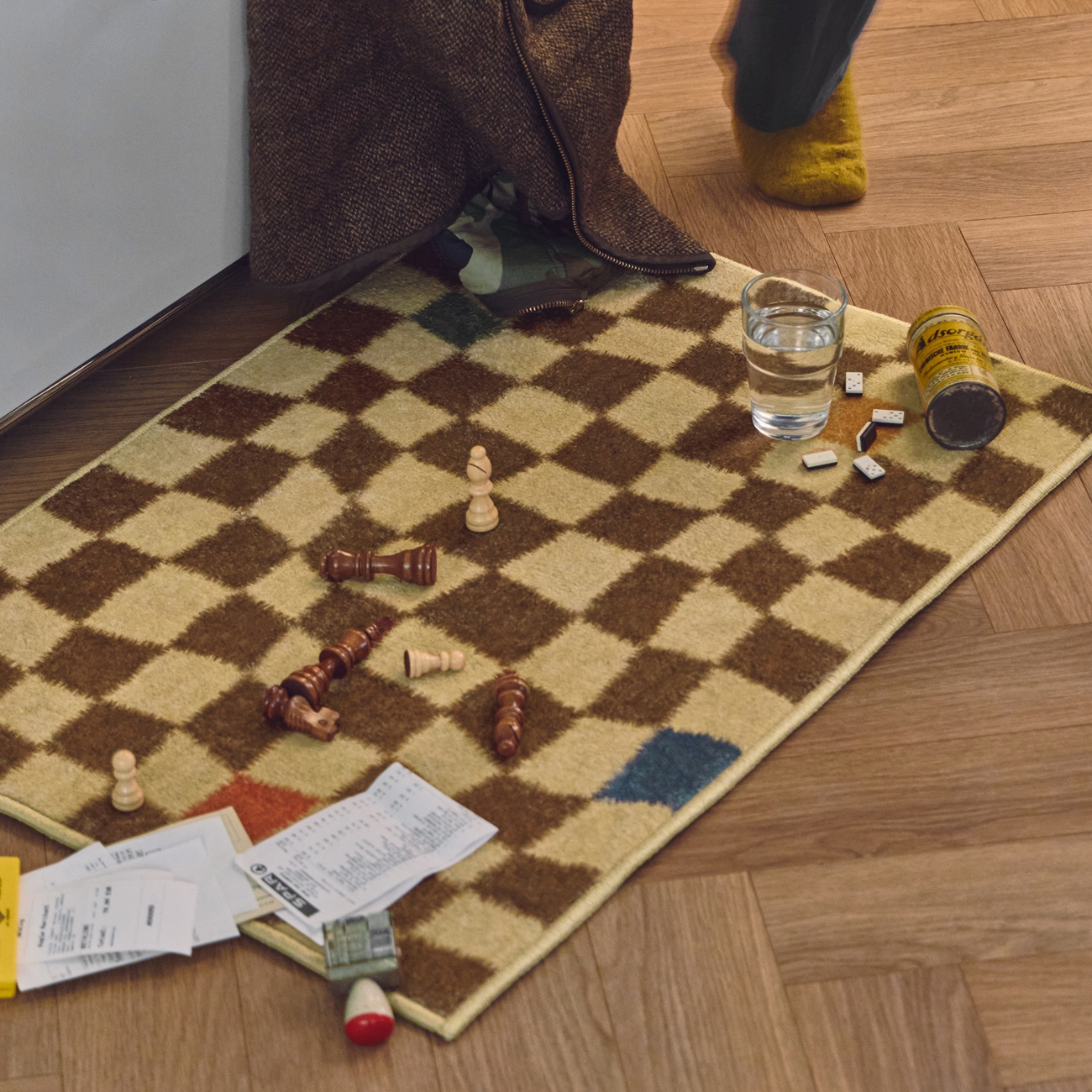 세이투셰 체커보드 매트 (M) 2종(Say Touche Checkerboard Mat) - 4