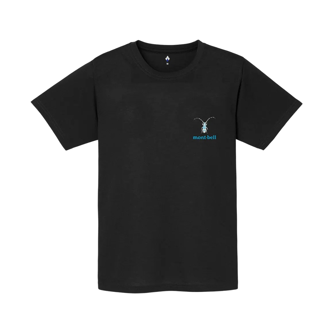 1114736 Montbell Wickron Beetles T-Shirt Black