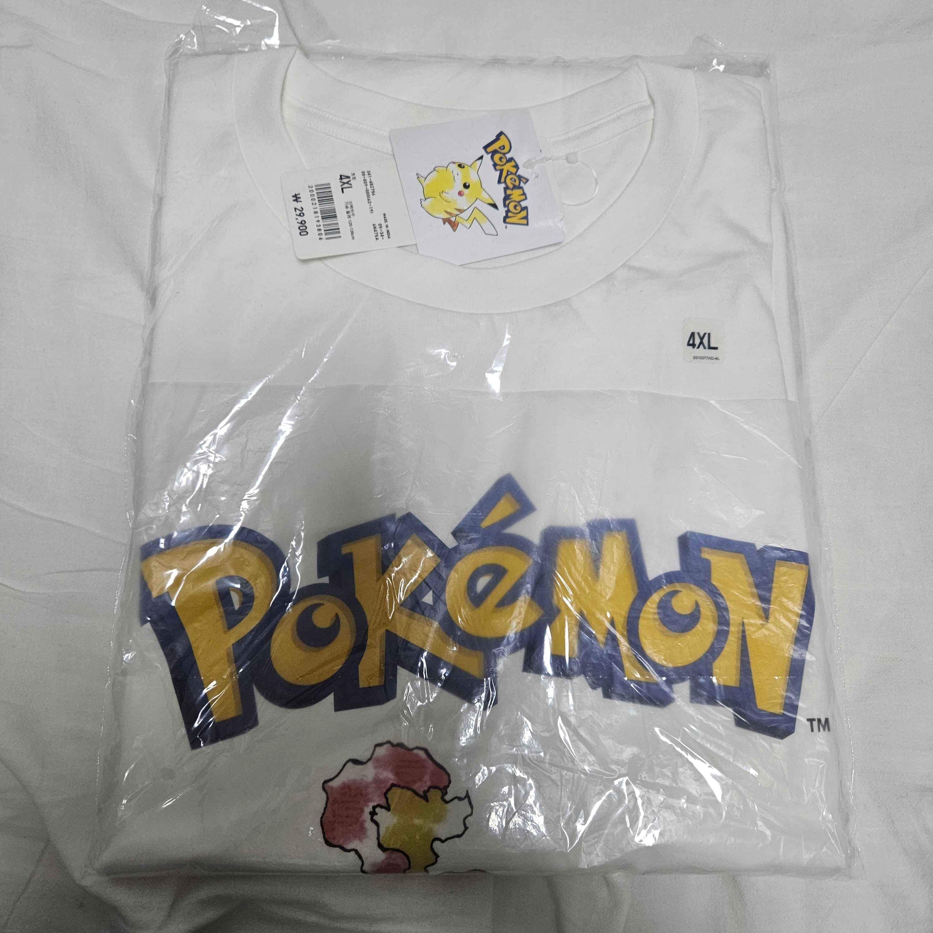 Uniqlo UT x Pokemon Graphic T-Shirt 1A White 착용 스타일