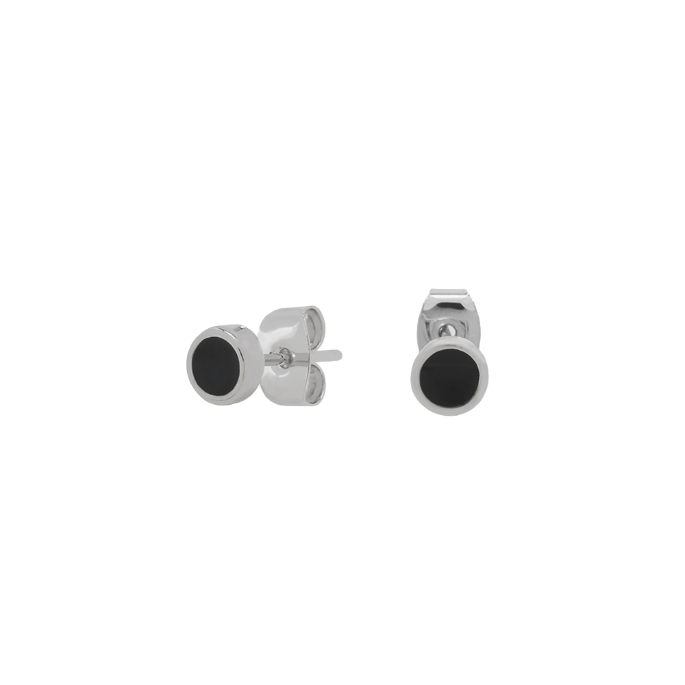 NONENON-198 Nonenon Dot Earring Silver