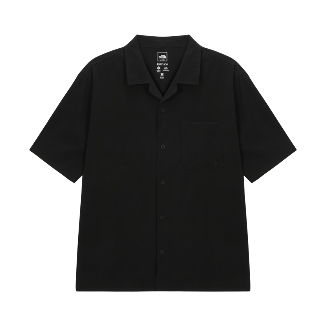 NH8SS20A The North Face Icecube S/S Shirts Black - 26SS
