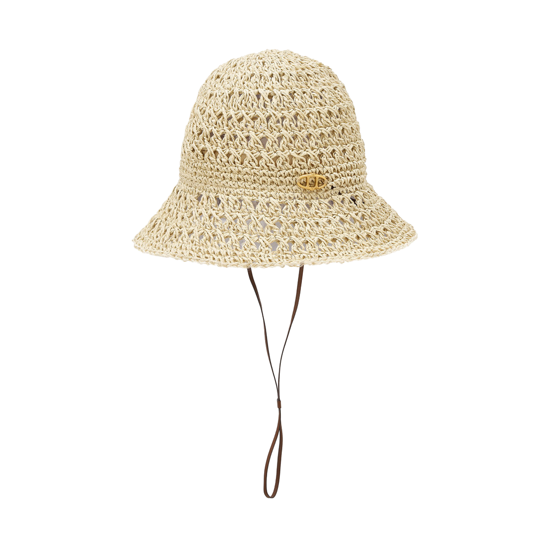 아떼 바네사브루노 액세사리 라피아 더블에이 버킷햇 AAHE6E745I2 베이지(Athe Vanessabruno Acc Raffia Double A Bucket Hat Normal Beige) - 1