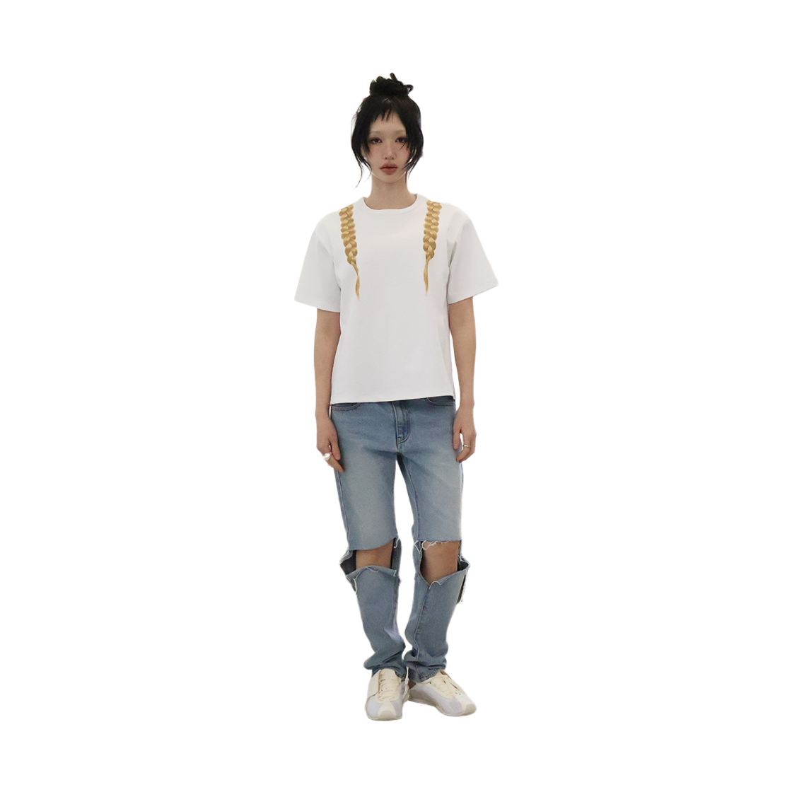키코지 디스트로이드 진(kikozy Destroyed Jeans) - 2