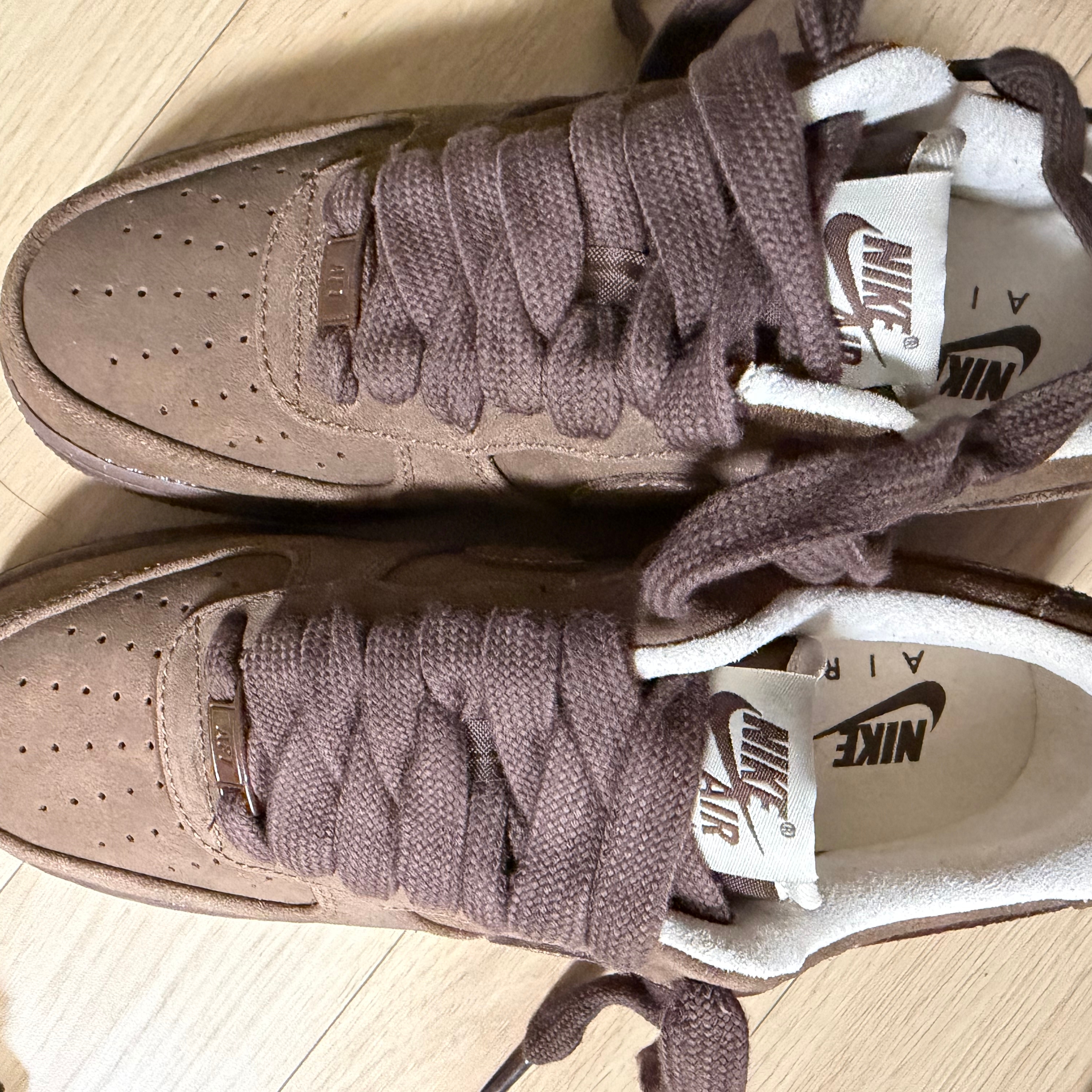 (W) Nike Air Force 1 '07 Cacao Wow 착용 스타일