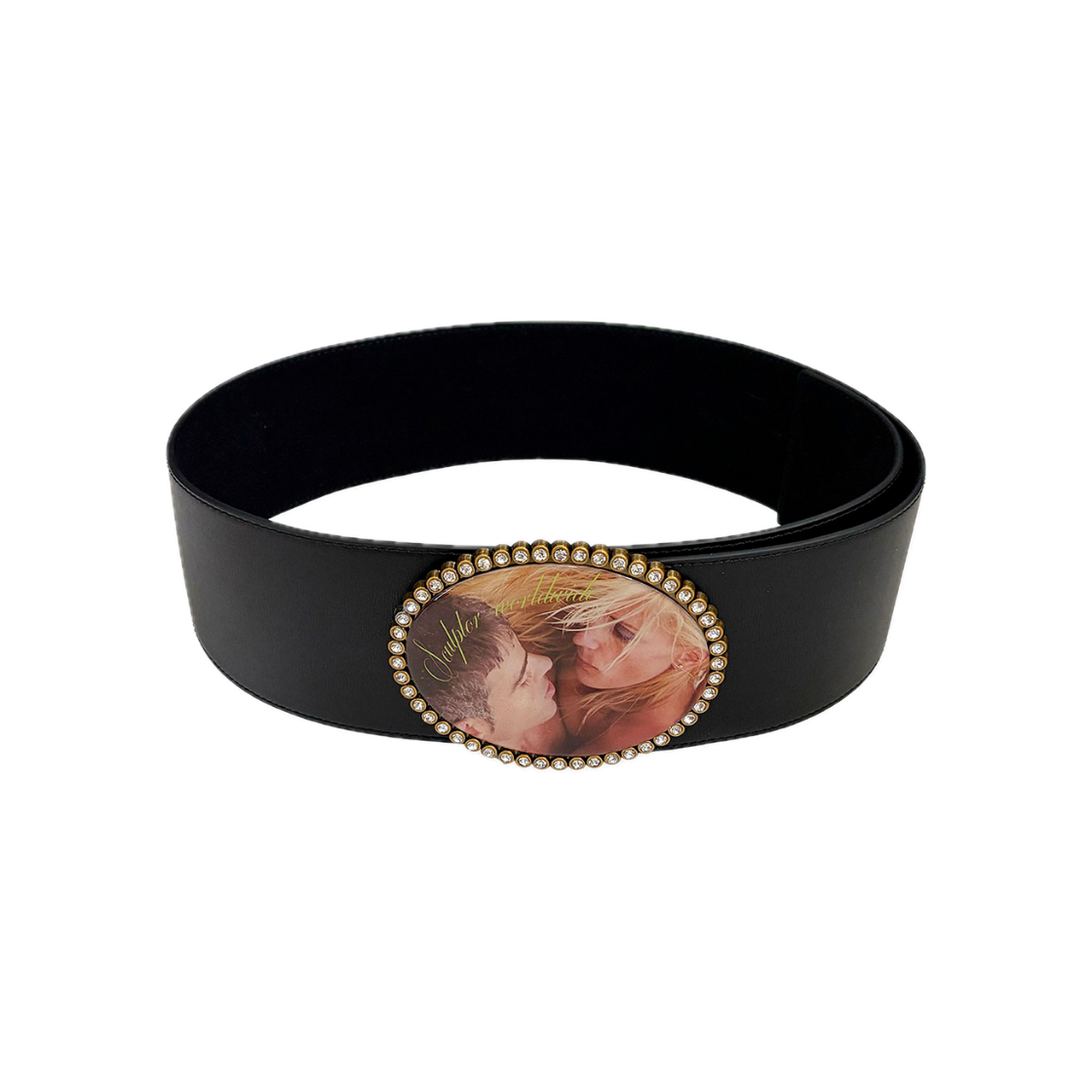 스컬프터 쥬얼 버클 벨트 매트 블랙(Sculptor Jewel Buckle Belt Matt Black)