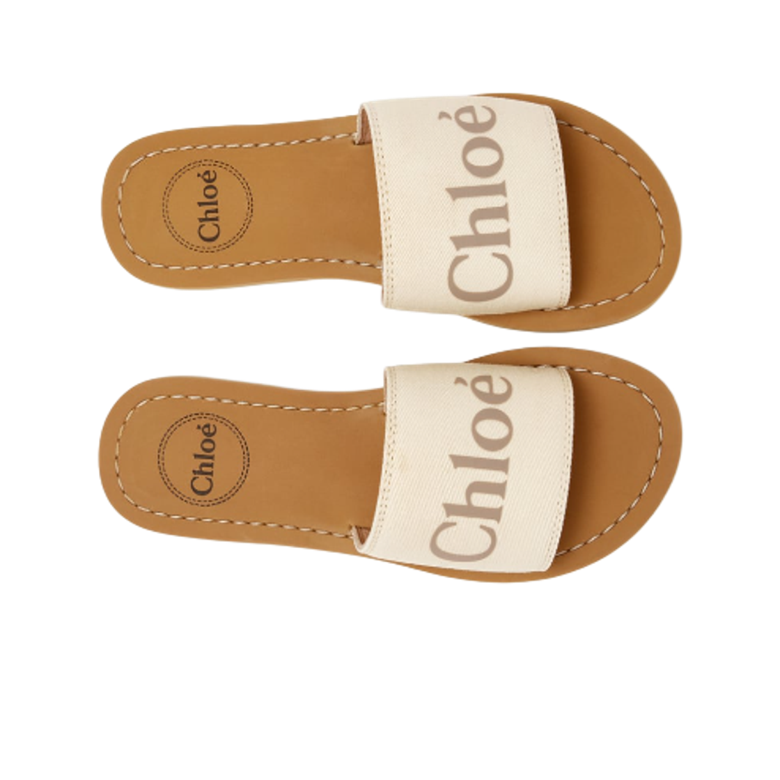 (키즈) 끌로에 우디 샌들 베이지((Kids) Chloe Woody Sandal Beige) - 2