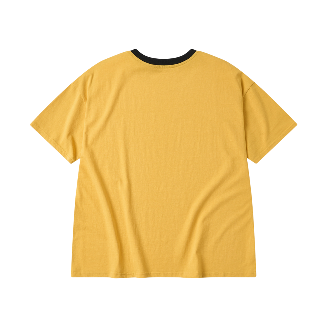 아모우 스포티 홀스 하프 티셔츠 옐로우(AMOU Sporty Horse Half T-Shirts Yellow) - 2