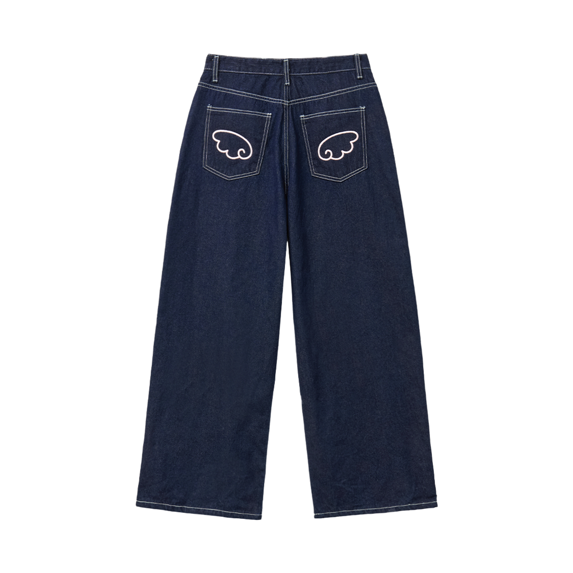 슬릭글로우 엔젤 포인트 데님 팬츠 인디고(SLEEKGLOW Angel Point Denim Pants Indigo)
