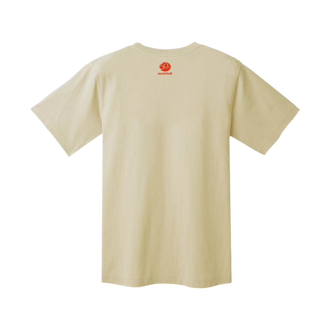 몽벨 위크론 로고 50주년 티셔츠 아이보리(Montbell Wickron Logo 50th T-Shirt Ivory) - 2